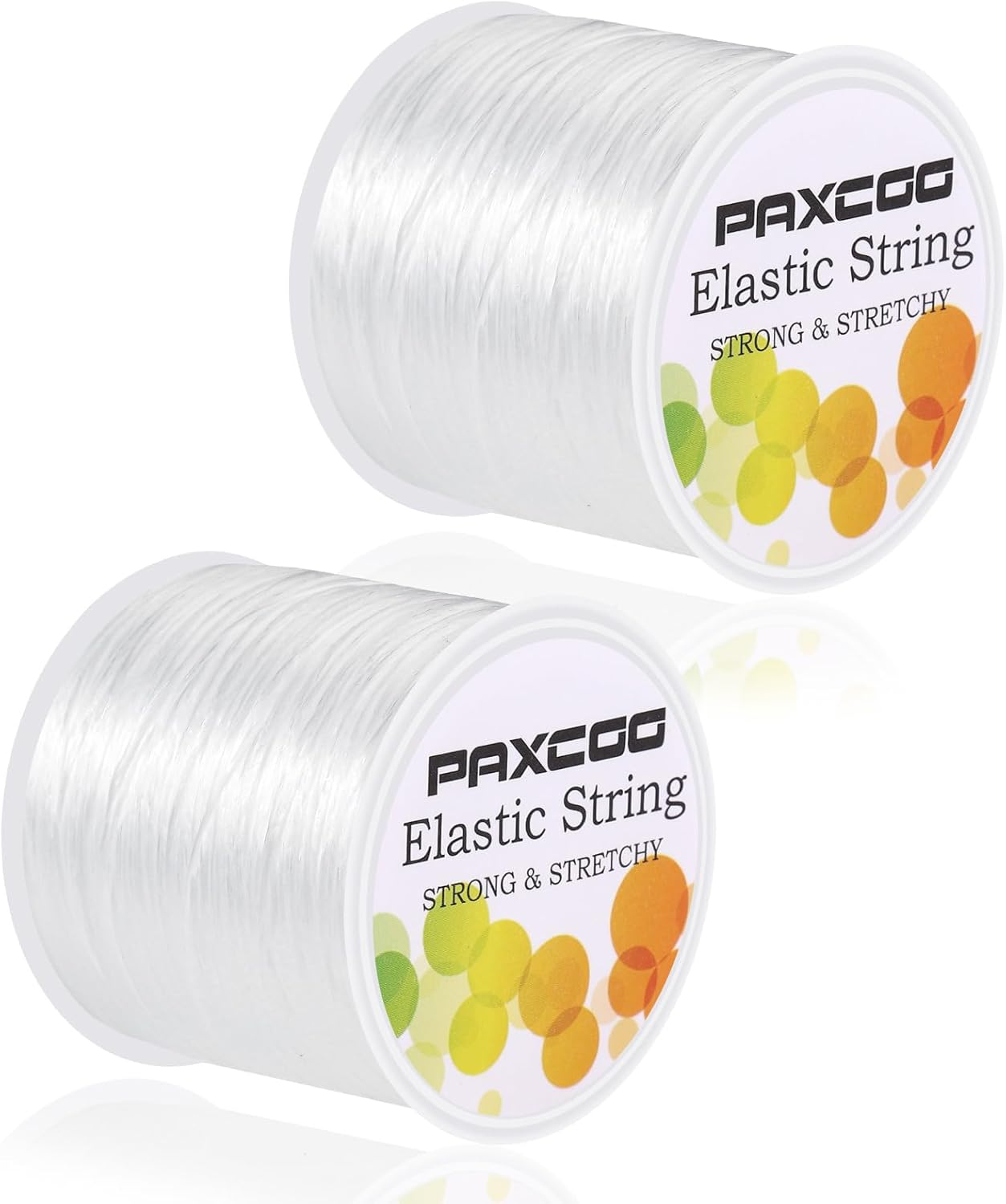 2 Rolls Stretch Magic Elastic String for Bracelet Making and Beading