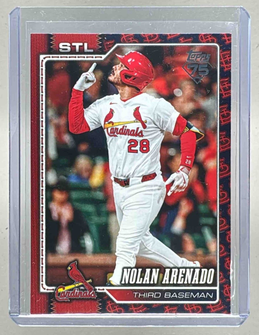 Nolan Arenado 2026 Topps #193 Team Color Border Variation SP