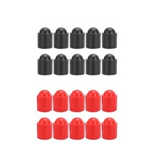 10Pcs Snooker Tip Cover Set, Durable Pool Cues Rods Protector Sturdy Snooker Tip