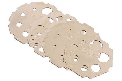 Gunson 77106 4 Stück Universal Gewindelehre