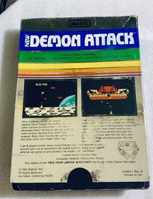 INTELLIVISION 3 IMAGIC GAME LOT,ATLANTIS/BEAUTY & THE BEAST & DEMON ATTACK  CIB!