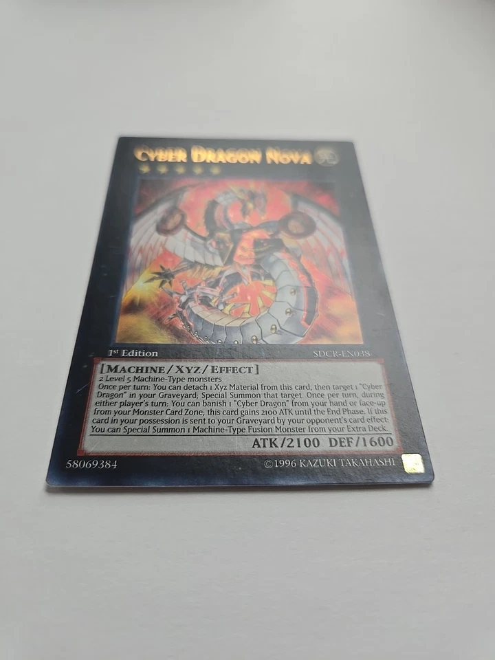 Yu-Gi-Oh! Cyber Dragon Nova  SDCR-EN038 1st Edition Ultra Rare Holo - Image 3 of 4
