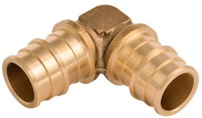  3/4 Inch 90 Degree Expansion Elbow for PEX-A Pipe Plumbing 3/4 in. Brass