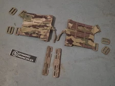 Dynamic Principles No Show First Spear Tubes Chest Rig Expander Wings - Multicam