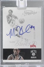 2015-16 Replay 84/99 MarShon Brooks (2012-13 Panini Signatures) Buyback Auto 5xq