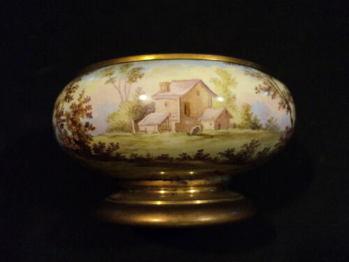 GORGEOUS VIENNESE ENAMEL & GILT BRONZE COVERED BOX - Picture 9 of 12