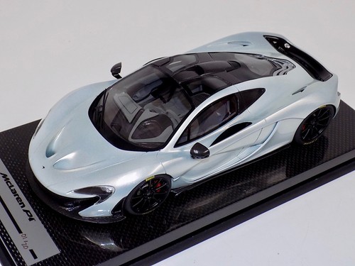1/18 Tecnomodel McLaren P1 in Ice Silver with Black wheels #01 of 10 ...