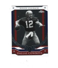 2008 Topps Chrome Honor Roll #HRRS Roger Staubach   DALLAS  COWBOYS