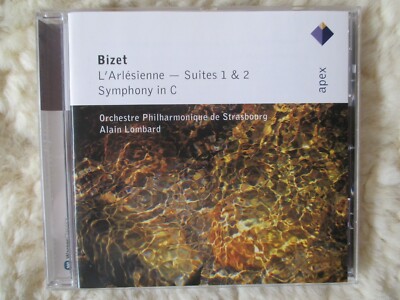 Georges Bizet: L`Arlesienne - Suites 1 & 2 - Symphony in C - Alain Lombard - CD