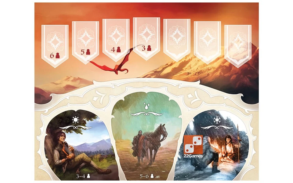 Игра престолов:Меж двух королей/A Game of Thrones: B'Twixt,3 players, 60+min, Ru - Bild 4 von 4