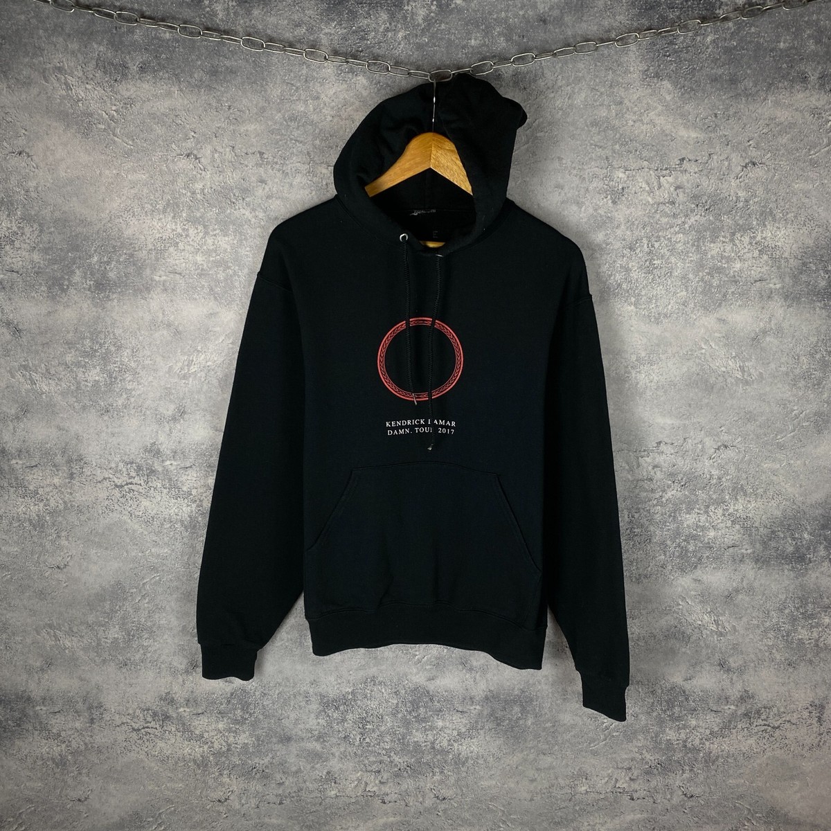 Kendrick Lamar ケンドリック・ラマー  フーディ Mサイズ Kendrick Lamar Damn Tour Hoodie Men's Size M Black Long