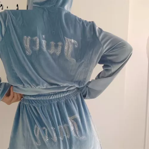 Women Y2K Juicy Logo Couture Tracksuit 2-piece Set Sport Suit Velvet Jogging New - 第 10/15 張圖片