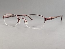 Tres Jolie by Marchon 148 603 Eyeglasses Frames NEW: Bordeaux Red 52-18-135