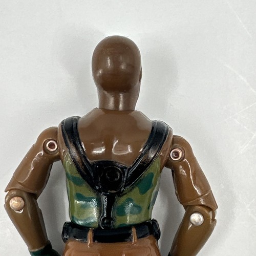 1984 Vintage G.I. GI Joe 3.75 ARAH Roadblock v1 Figure & File Card Missing Part - Picture 12 of 24