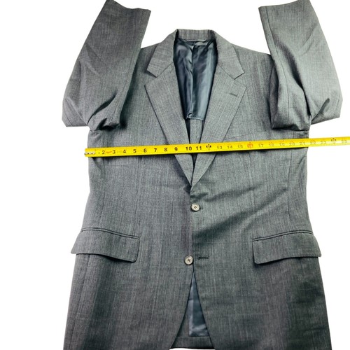 VTG Paul Stuart Men's 100% Wool 2-Button Suit Gray Plaid • 42R | 36x28 - Picture 7 of 13