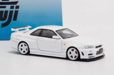 レア！ BIT CHAR-G スカイライン GT-R タイプ R34 ホワイト Amazon.co.jp: BIT CHAR-G スカイライン GT-R タイプ R34 ホワイト