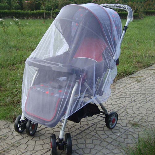 Baby Stroller Mosquito Net Pushchair Cart Insect Shield Net Infants ProtectiLR - Afbeelding 2 van 7