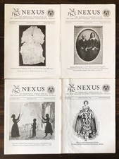 1992 NEHGS NEXUS Newsletter, Lot of 5