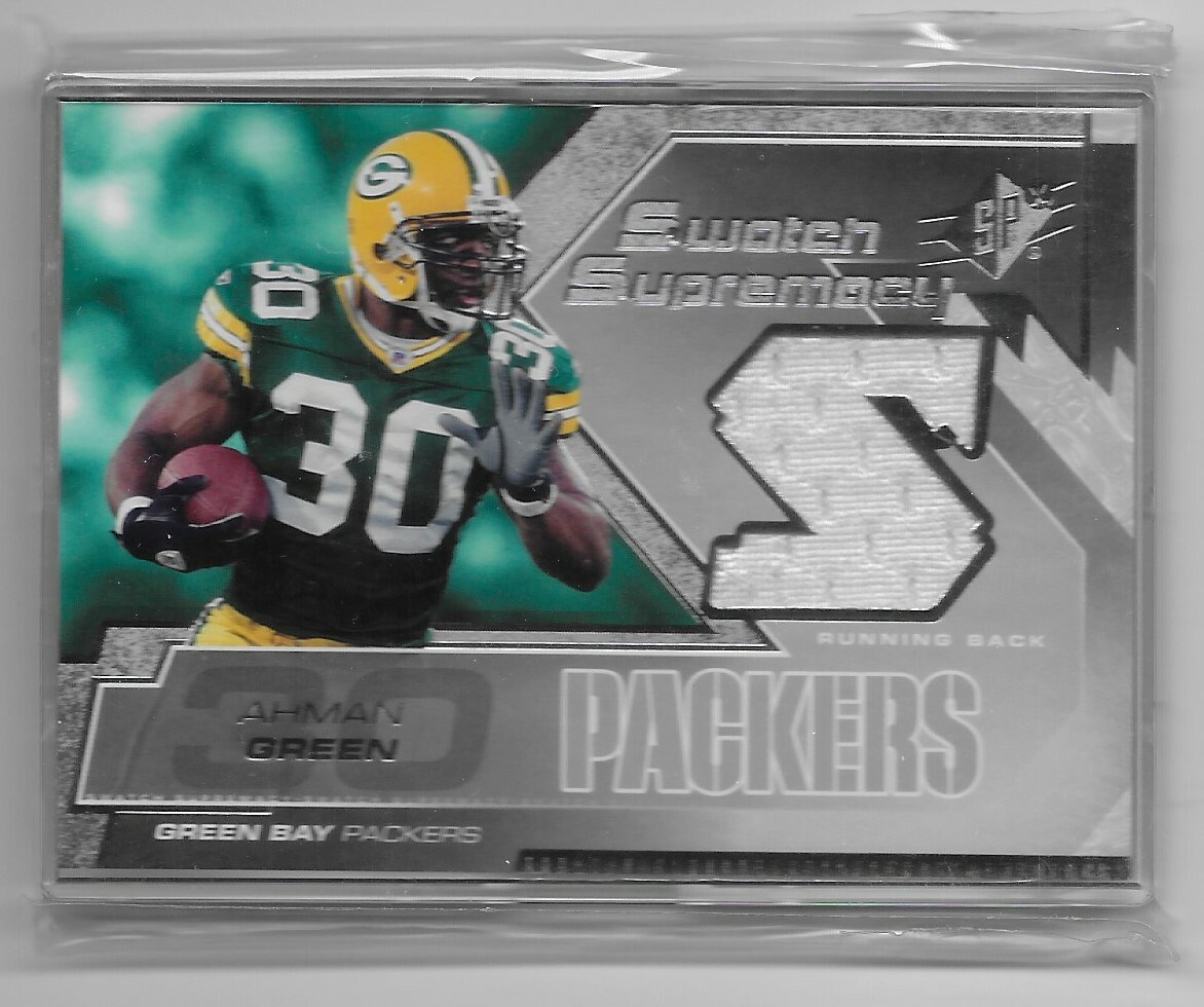 2005 SPx Swatch Supremacy Ahman Green JERSEY Green Bay Packers