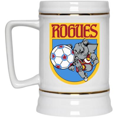 Memphis Rogues Beer Stein 22 oz. Ceramic | NASL Soccer Team