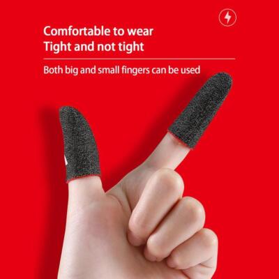 .-^>Gaming Finger Sleeve Breathable Fingertips For PUBG Screen NICE NEW Games