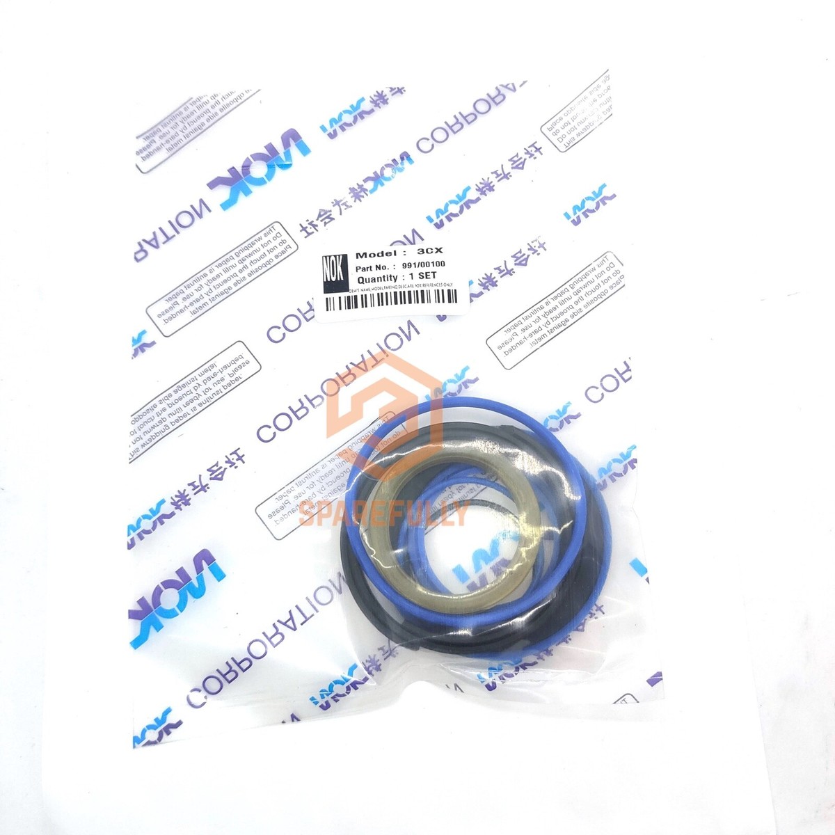 Kit Di Riparazione Cilindro Idraulico Kit Guarnizione Terna - Foto 4