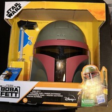 Star Wars Boba Fett Electronic Mask with Sound Effects Kids Costume Gift Set