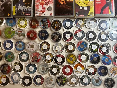  Sony PSP Games & Movies Complete CIB & UMD Disc Only Buy 4 Get 1 FREE TESTED 