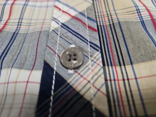 Von Dutch Kustommade Plaid Button Up Short Sleeve SZ Medium - Picture 10 of 14