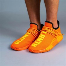 adidas pharrell williams black orange