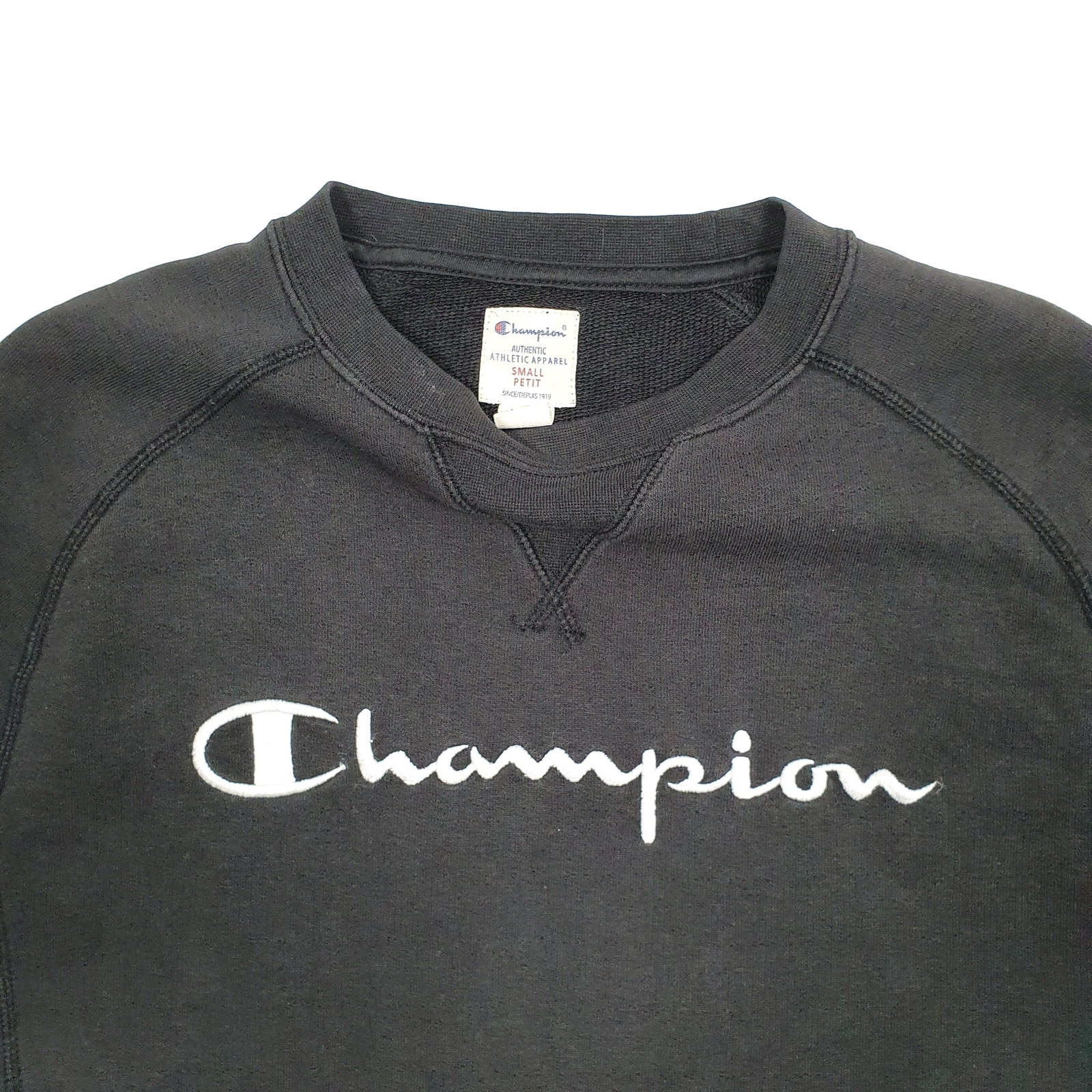 CHAMPION Crewneck Cotton Jumper Sweatshirt Mens S image 2