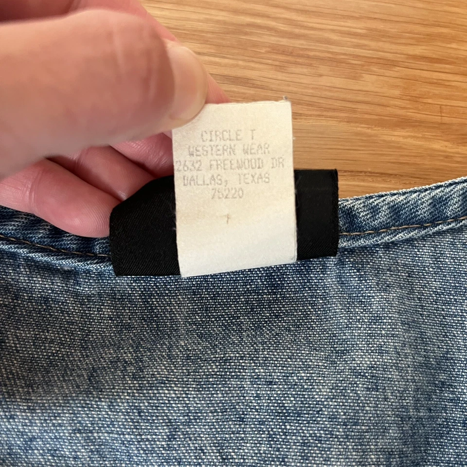 Chaqueta Vaquera De Colección ROUGHRIDER Rodeo Western MUJERES Grande Foto 4 de 4