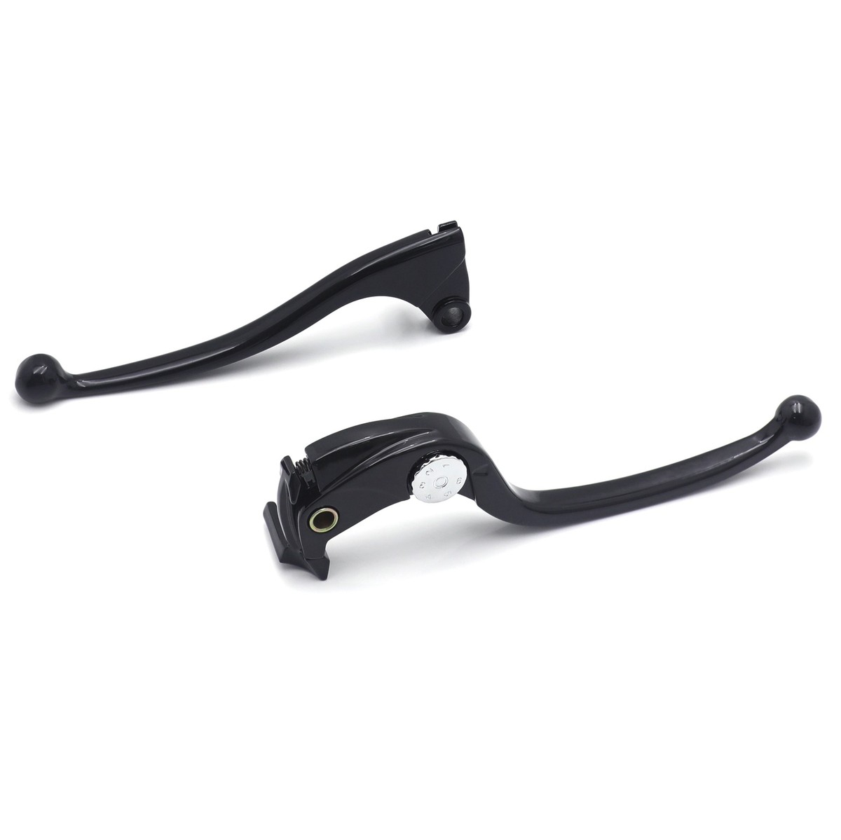 Black Brake Clutch Lever For 2007-2012 2009 2010 2011 Kawasaki
