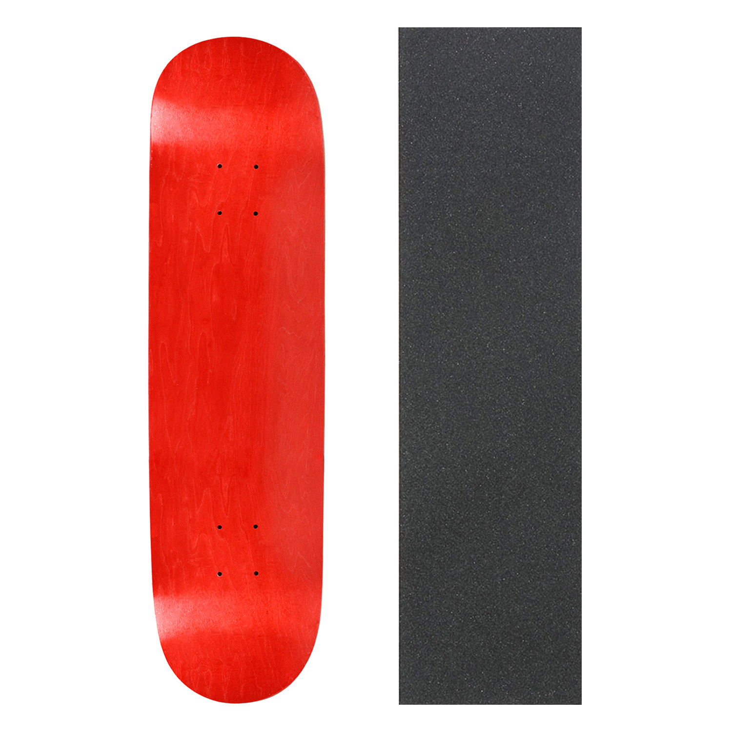 Deck   - 8 In - Stain Red W/jessup Grip