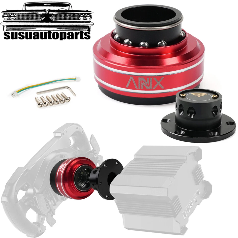SUSU 70mm Steering Wheel Quick Release Adapter For MOZA Simagic Racing Simulator Game