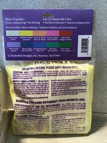Distlefink Designs Candle Magic Spring Bouquet Kit Comes With Yellow Wax Package - Picture 3 of 8