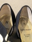 Bruno Magli Women’s Sz 10B Black Narrow Square Toe Heels Made in Italy Bologna — photo 7
