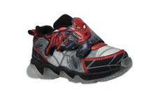 MARVEL Spiderman Light-Up Toddler Boy Kids Black Red Athletic Shoes Sneakers