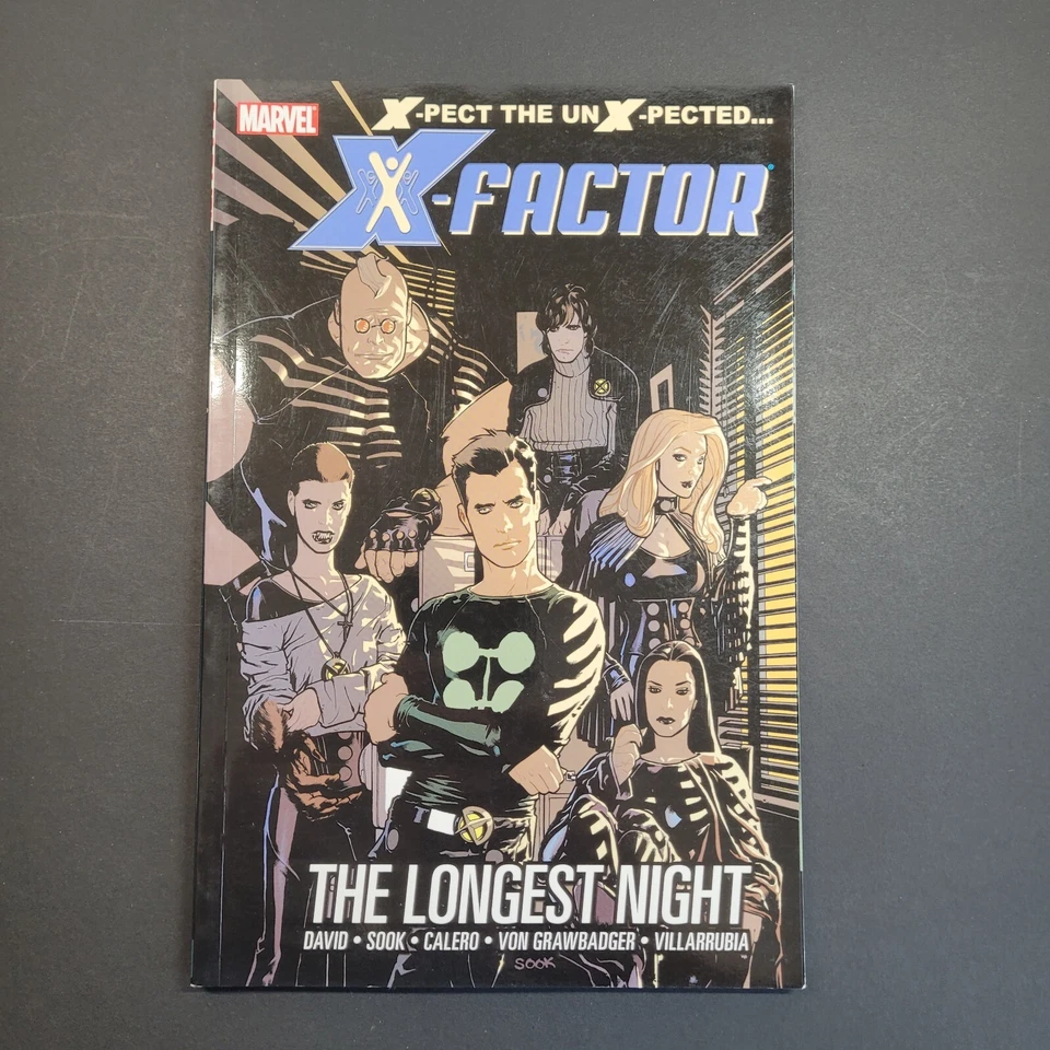 Marvel - X-Factor Vol 1 - The Longest Night - 2007 TPB - FN - Graphic Novel, B&B - Image 2 of 4
