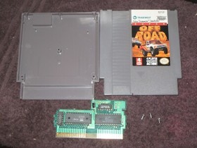 Gradius (3 Screw) + Super Off Road for NES .Authentic. Cleaned/Tested Nintendo.