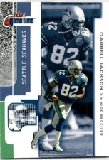 2001 Fleer Game Time #47 Darrell Jackson Seattle Seahawks