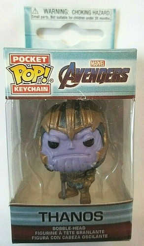 LLAVERO FUNKO BOLSILLO POP MARVEL AVENGERS ENDGAME THANOS VINILO NUEVO EN CAJA - Imagen 2 de 8