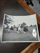 Vintage 1950s 8x10 Golfing Photograph