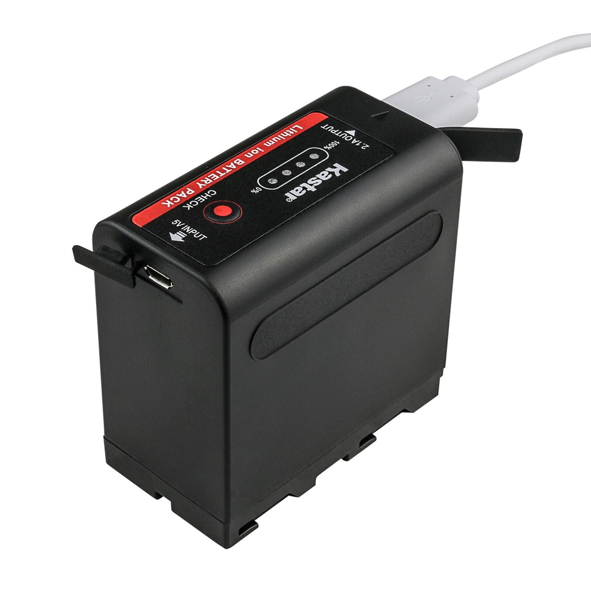 Batterie NP F980 7200 MAh Type C USB pour Caméscope à Charge Rapide pour Caméra MC2500C 1500C