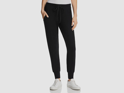 $211 Velvet Women's Black Stretch Pull On Jogger Cuffed