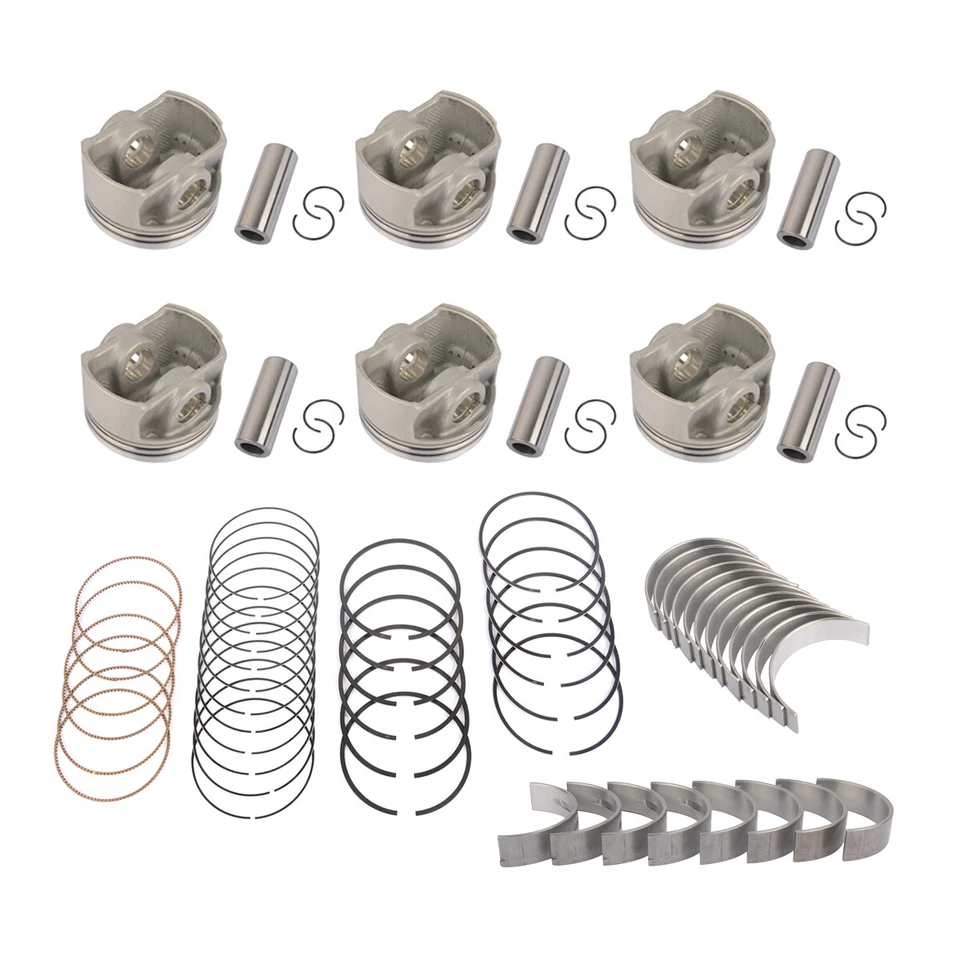 For Volkswagen Touareg Audi Q5 Q7 A4 A5 A6 A8 CTUB CCBA Pistons Bearings Set - Image 2 of 4