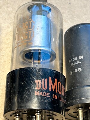 Electron TUBE RCA Sylvania Dumont 2E26 1G3Gt 6SF5 Tested