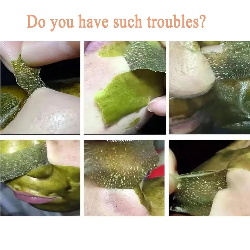 Vza Green Tea Mask 120g Herbal Cleansing Blackhead Acne Peel off Moisturizing - Image 4 of 4