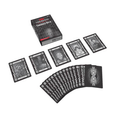 文学+小説 Dungeons &amp; Dragons Tarokka Deck - Curse Of The Strahd Adventure Expansion Curse of Strahd Adventure and Tarokka Deck: Amazon.com: Books