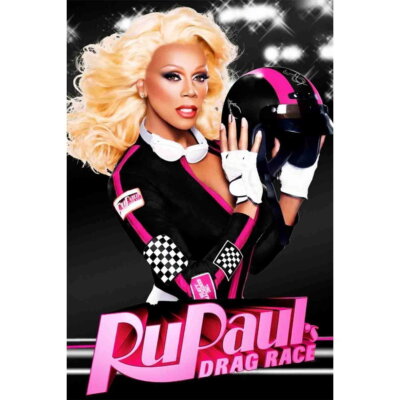 58757 Ru Paul's Drag motor Race Sexy Pink Baby Wall Decor Print